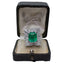 4.85ct Emerald-Cut Colombian Emerald with 4.00ctw Tapered Baguette Diamonds