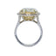 10.01ct Fancy Yellow Oval Diamond GIA