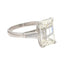 5.00ct Emerald Cut Diamond Ring J color, VVS2 clarity