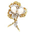 Tiffany & Co. Diamond and Baroque Pearl Pin, Maple Leaf Collection