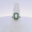1.45CT EMERALD CUT DIAMOND & 0.75CTW EMERALD RING