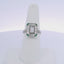0.95CTW BAGUETTE CUT DIAMOND & 0.88CTW EMERALD CUT RING