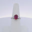 2.63CT RUBY & 0.33CTW DIAMOND RING
