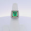 3.15CT EMERALD & 1.00CTW DIAMOND RING