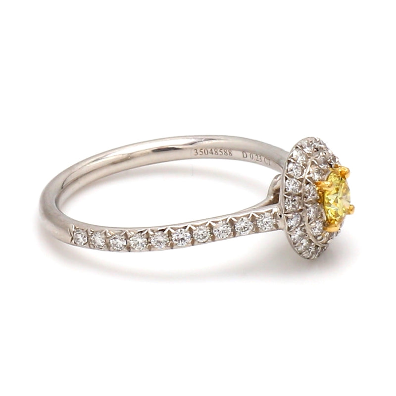 Fancy Vivid 3.03 CT. Yellow Cushion-Cut Diamond Ring — Jeri Cohen Fine  Jewelry