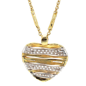 SOLD - Roberto Coin, 0.55ctw Round Brilliant Cut Diamond Necklace