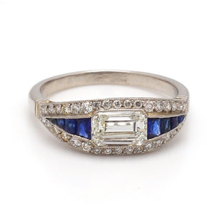 SOLD - 1.01ct Emerald Cut Diamond Ring