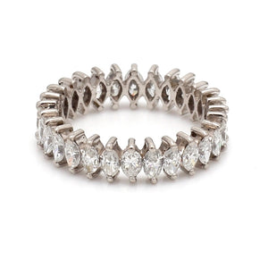 SOLD - 2.50ctw Marquise Cut Diamond Eternity Band