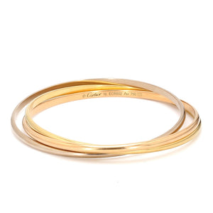 SOLD - Cartier, Trinity Bangles (3mm)