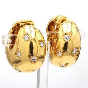 SOLD - Cartier, 1.75ctw Round Brilliant Cut Diamond Earrings