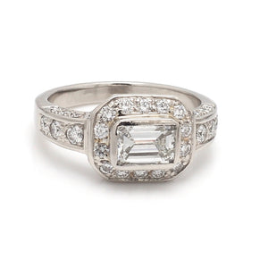 1.00ct Emerald Cut Diamond Ring