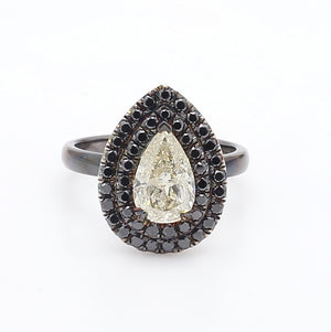1.50ct Pear Shaped Diamond Ring