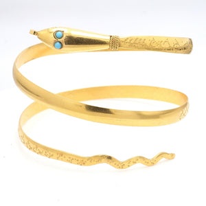 SOLD - 22K Snake Bracelet