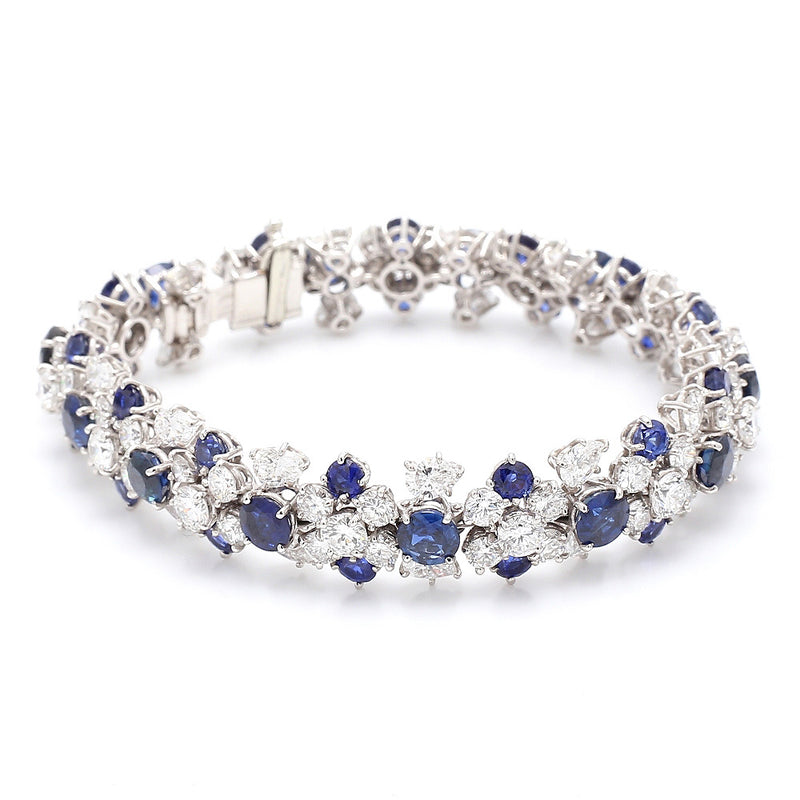 Harry Winston 48 Carat Diamond Bracelet -V44713 | vividdiamonds