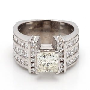 SOLD - 1.51ct Princess Cut Diamond Ring