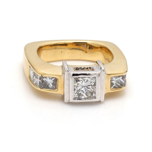 1.60ctw Princess Cut Diamond Ring