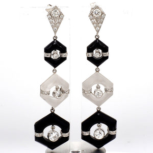 SOLD - 1.25ctw Old Mine and Rose Cut Diamond Earrings