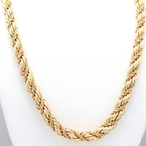 SOLD - Tiffany & Co., 7mm Twisted Rope Necklace