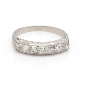 SOLD - 1.21ctw French Cut Diamond Ring