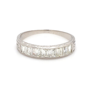 SOLD - 1.00ctw French Cut Diamond Ring
