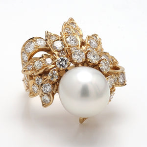 SOLD - 12.8mm South Sea Pearl Ring