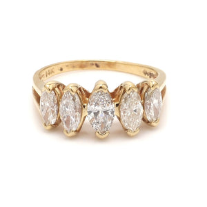 SOLD - 1.50ctw Marquise Cut Diamond Ring