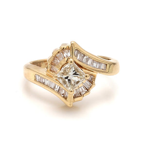 0.53ct Princess Cut Diamond Ring