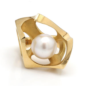 SOLD - 10.5mm Pearl Ring