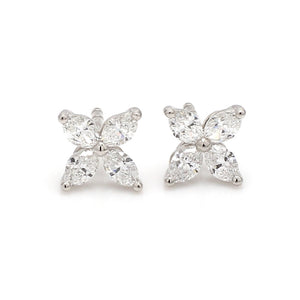 SOLD - Tiffany & Co., Victoria Diamond Earrings