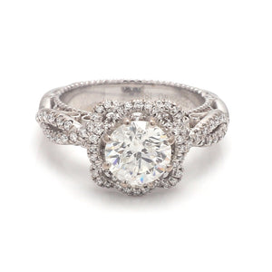 1.31ct I I1 Round Brilliant Cut Diamond Ring - AGS Certified