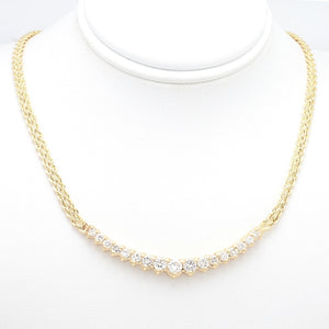 SOLD - 1.50ctw Round Brilliant Cut Diamond Necklace