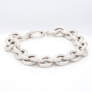 SOLD - Textured Link Bracelet