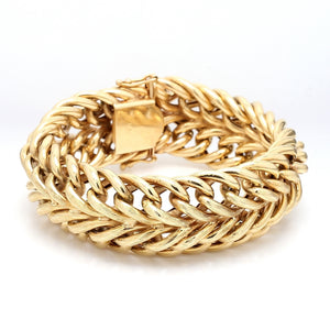 SOLD - 21mm Fishtail Link Bracelet