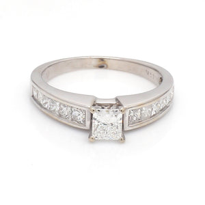 0.60ct Princess Cut Diamond Ring