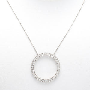Tiffany & Co., Diamond Circle Necklace