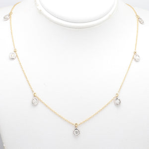 SOLD - 0.55ctw Round Brilliant Cut Diamond Necklace