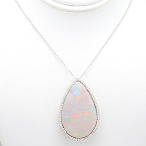 21.10ct Harlequin Opal Pendant