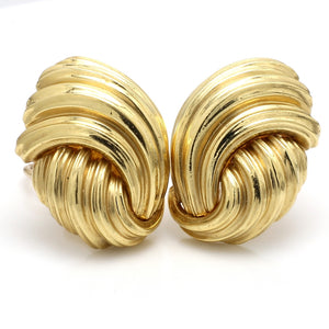 SOLD - Henry Dunay, Knot Earrings