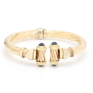 SOLD - Cabochon Cut Sapphire Bracelet