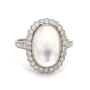 SOLD - Oval Moonstone Ring