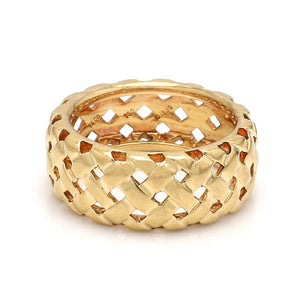 Tiffany & Co., 9mm Vannerie Basket Weave Band