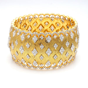 SOLD - 13.76ctw Round Brilliant Cut Diamond Bracelet