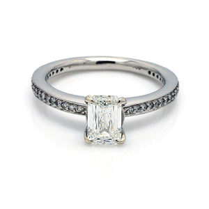 1.02ct I SI3 CrissCut Diamond Ring - GIA Certified