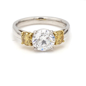SOLD - 1.52ct D I1 Round Brilliant Cut Diamond Ring - GIA Certified